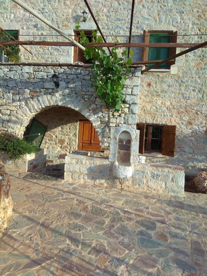 Peace In The Wildest Landscape Of Mani Villa Lagia Exterior photo